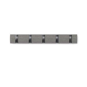 Umbra Flip Wall Mounted Coat Rack - 5 Hooks - Grey