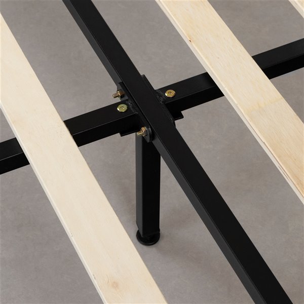 South Shore Furniture Fusion Complete Upholstered Queen Bed - Medium Gray