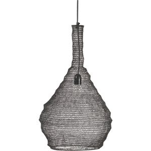 Luminaire suspendu Collen moderne de Notre Dame Design, 1 lumière DEL, noir