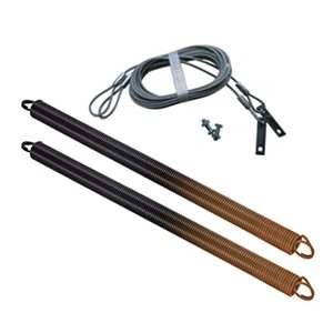 Ideal Security Grarage Door Extension Spring and Safety Cable - 160-lb - Brown - 2-Pack