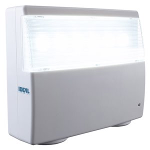 Ideal Security Exit and Emergency Power Failure LED Light - Battery-Operated - White