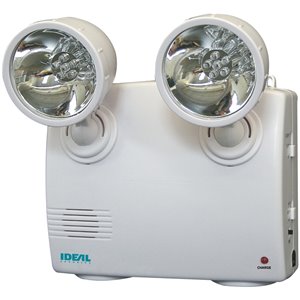Ideal Security Emergency Power Failure LED Light - Battery-Operated - White