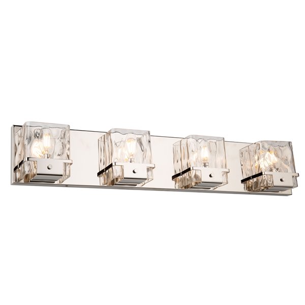 Artcraft Lighting Wiltshire 4-Light Wall Light - Nickel