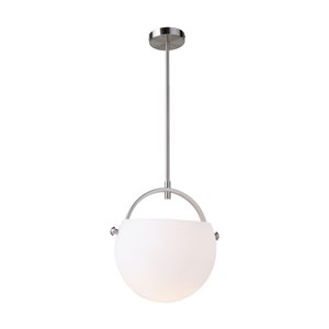 Luminaire suspendue à verre opalin de Artcraft Lighting