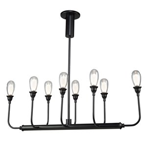 Lustre à DEL à 8 lampes Bimini de Artcraft Lighting
