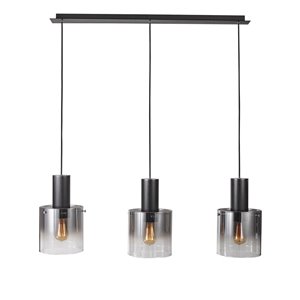 Luminaire à 3 lampes Henley de Artcraft Lighting, noir