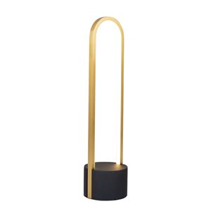 Lampe de table à DEL Cortina de Artcraft Lighting, laiton