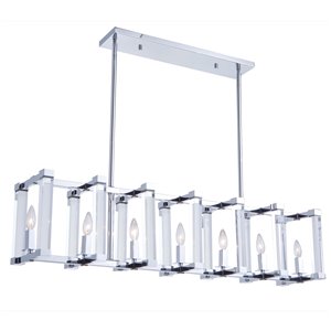 Luminaire suspendu 7 lumières Carlyle de Artcraft Lighting