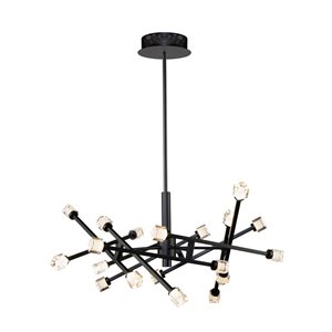 Artcraft Lighting Batton LED Pendant Light - Black