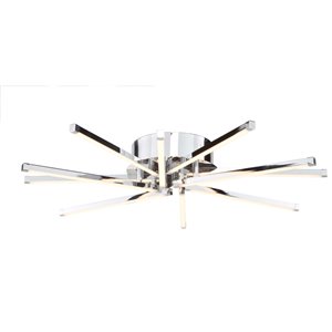 Artcraft Lighting Shooting Star 10-Light Flush Mount Light