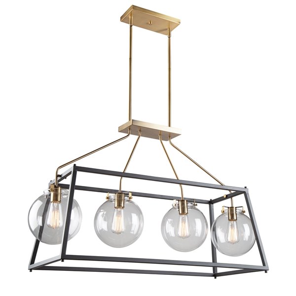 Artcraft Lighting Bridegtown 4-Light Cage Pendant