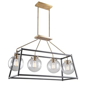 Artcraft Lighting Bridegtown 4-Light Cage Pendant