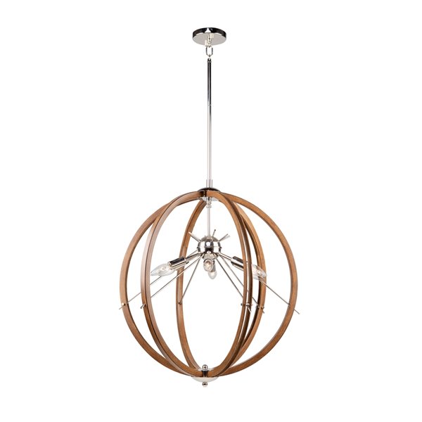 Artcraft Lighting Abbey 6-Light Sphere Pendant Light