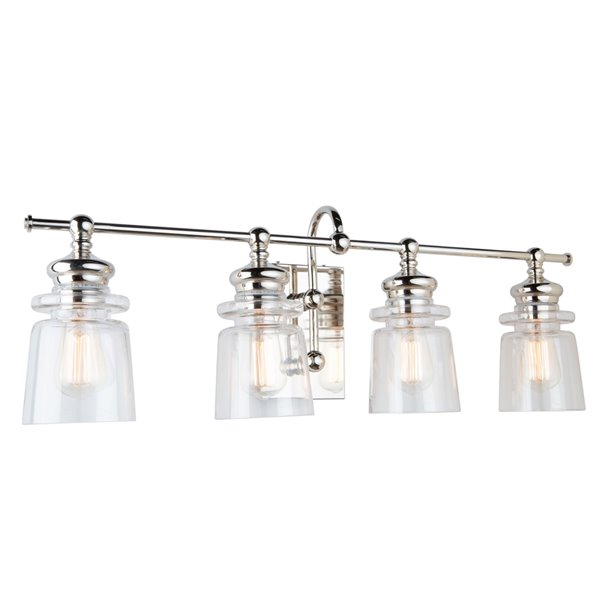 Artcraft Lighting Castara 4-Light Wall Light - Nickel