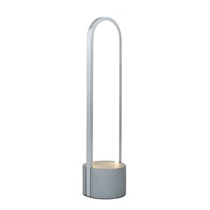 Lampe de table à DEL Cortina de Artcraft Lighting, aluminium