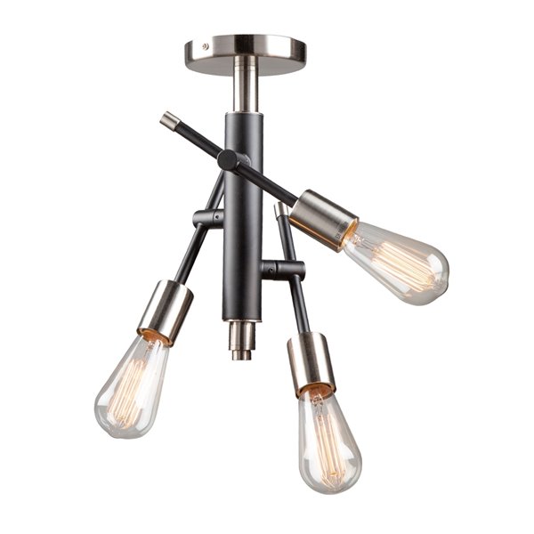 Artcraft Lighting Truro 3-Light Semi Flush Light