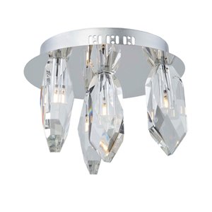 Artcraft Lighting Doccia 4-Light Flush Mount Light