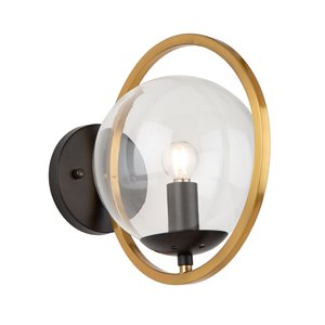 Artcraft Lighting Lugano Wall Light - Black