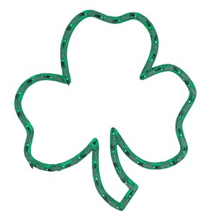 Northlight St.Patrick's Day Irish Shamrock Window Decoration - 17-in