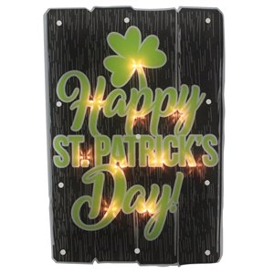 Northlight Happy St.Patrick's Day Window Silhouette Decoration - 17-in