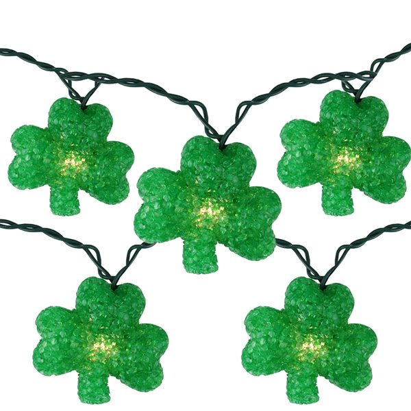 Northlight 12.5 LED Lighted Irish St. Patrick's Day Leprechaun Hat Window  Silhouette with Timer