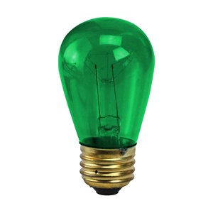 Northlight Incandescent S14 Replacement Bulbs - 25 Pieces - Green