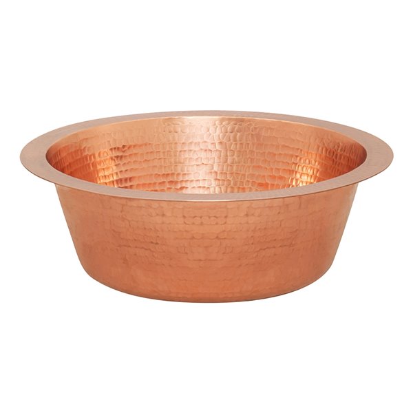 Premier Copper Products Round Drop In Undermount Bar Sink 14 In X 14   330771581 MainImage 001 L 