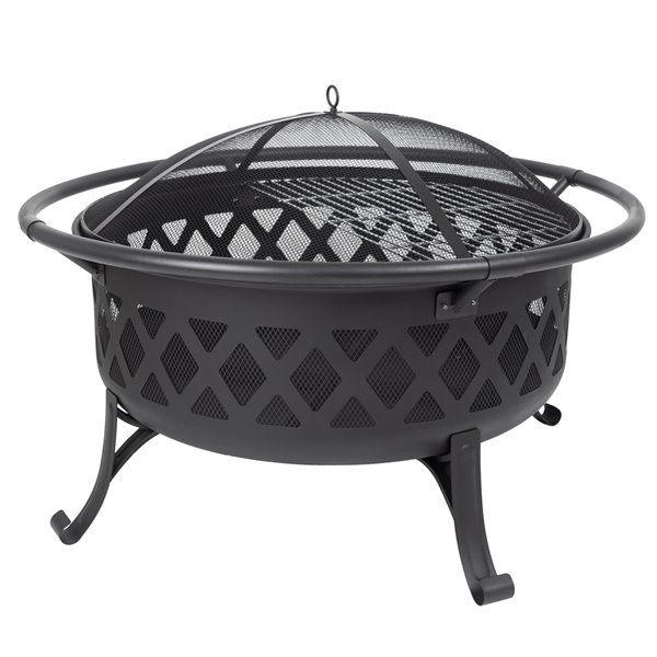 Pleasant Hearth Traverse Outdoor Fire, Grill Outdoor Fire Pit Reviews