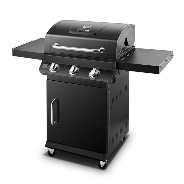 Dyna-Glo Premier 3 Burner Propane Gas Grill - 36,000 BTU - Black  DGP397CNP-D | RONA