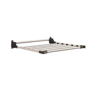 Greenway Stainless Steel Indoor Wall-Mount Drying Rack - 3.9-in x 21.9-in