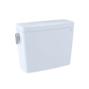 Réservoir double chasse Drake de TOTO, adapté chasse auto WASHLET+, 1,6 gallons, coton