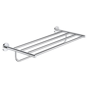 Grohe Essentials 23-5/8-in Multi Towel Bar - Chrome