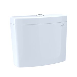 TOTO Aquia IV Dual Flush 1.28-GPF High-Efficiency Toilet Tank - WASHLET+ Auto Flush Compatible - Cotton