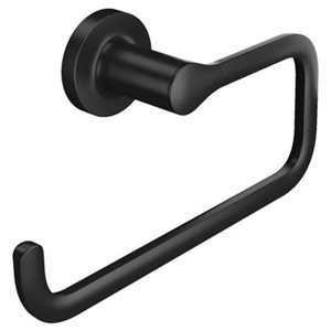 Anneau porte-serviette Studio S de American Standard, noir mat