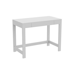 Safdie & Co. Modern Contemporary Computer Desk - 19.75-in W - 1-Drawer - White