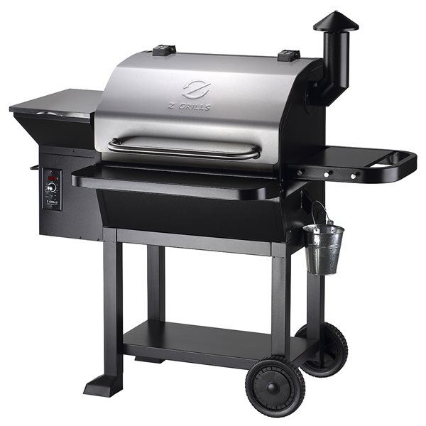 Z GRILLS ZPG-10002E 1060 sq in Pellet Grill and Smoker, Stainless Steel ...