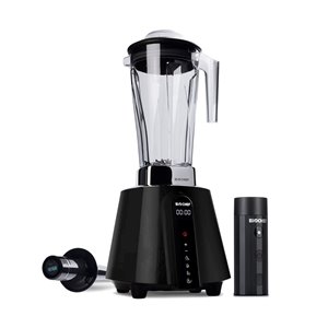 BioChef Living Food Vacuum Blender with Pulse Control - LED Panel - 67.62-oz - Black