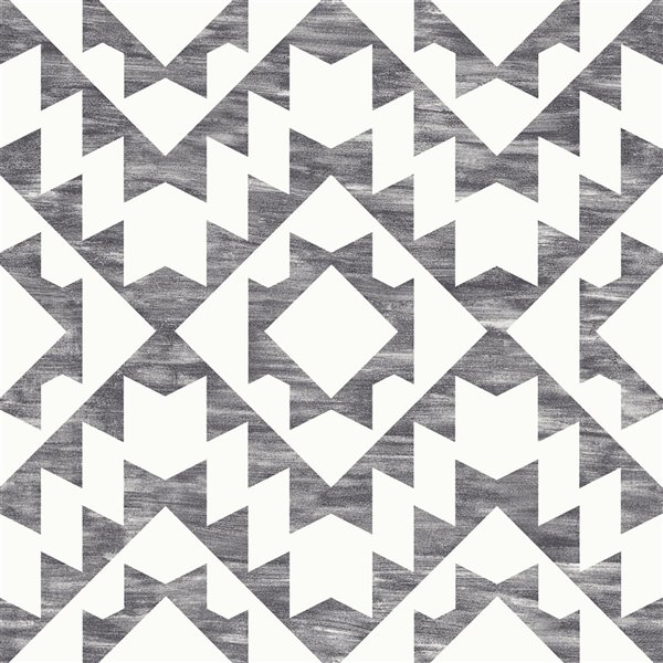 ESTA Home Fantine Geometric Wallpaper - Black