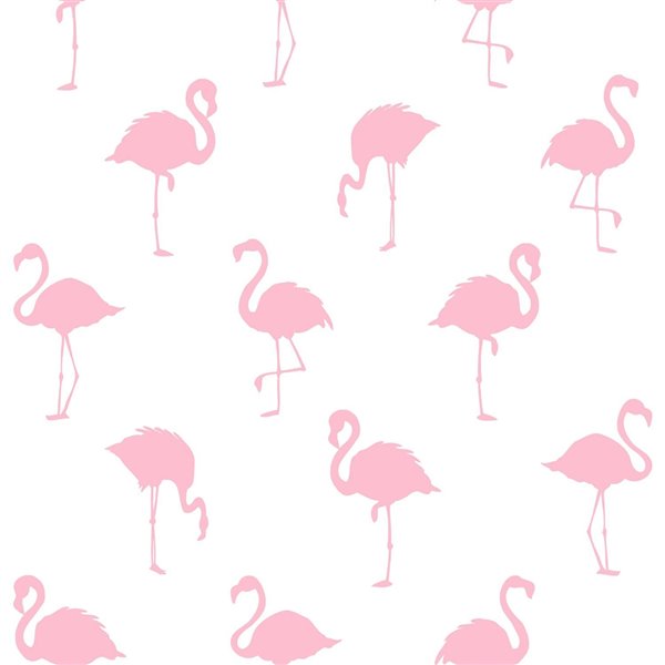 ESTA Home Lovett Flamingo Wallpaper - Pink