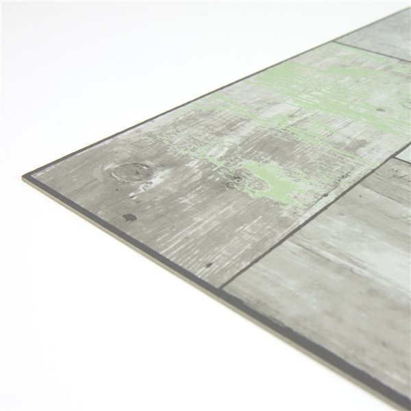 FloorPops Boardwalk Adhesive Floor Tiles - 12-in x 12-in
