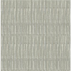 Papier peint Brixton Texture de A-Street Prints, gris