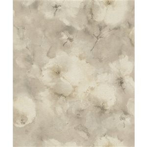 Papier peint Innocent Watercolor Floral de Advantage, beige