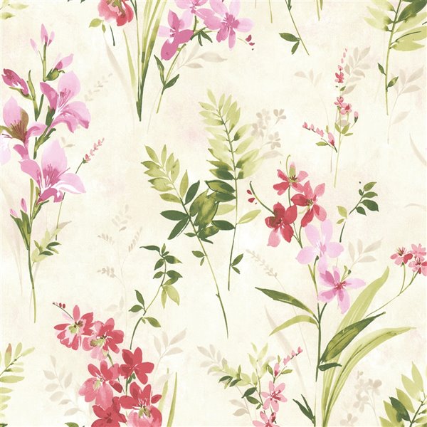 Advantage Turner Watercolor Floral Wallpaper - Multicolour 2814-21627 | RONA