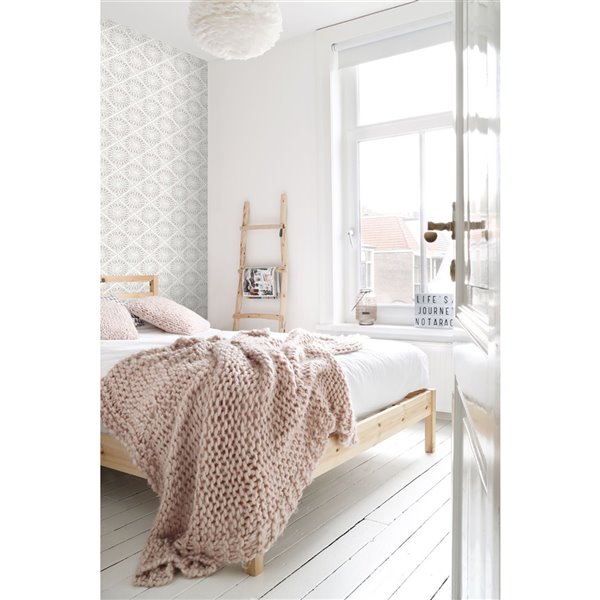 ESTA Home Maureen Medallion Wallpaper - Cream