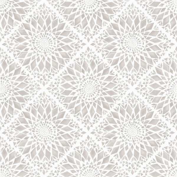ESTA Home Maureen Medallion Wallpaper - Cream
