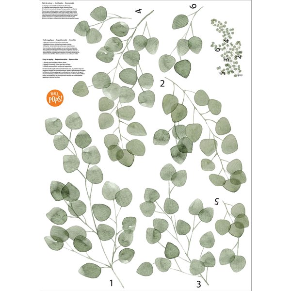 Eucalyptus Wall Art Kit