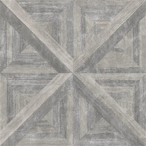 FloorPops Townhouse Adhesive Floor Tiles - 12-in x 12-in