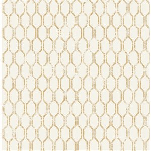Advantage Elodie Geometric Wallpaper - Gold