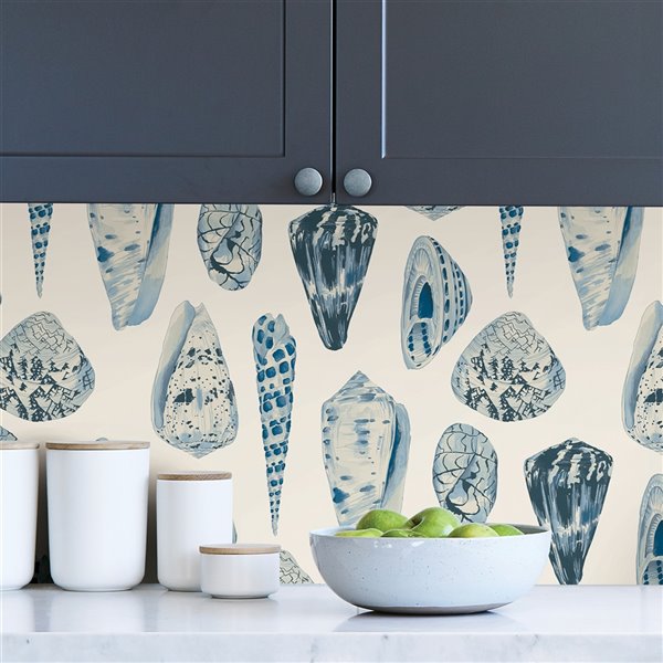 Scalamandre Coquina Self Adhesive Wallpaper - Porcelain