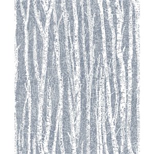 Papier peint Flay Birch Tree de Advantage, marine